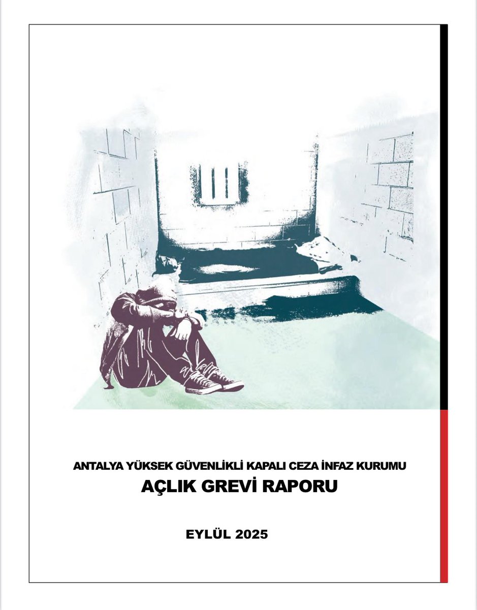 MERKEZİMİZ HAPİSHANE ÇALIŞMA KOMİSYONUNUN HAZIRLAMIŞ OLDUĞU  "ANTALYA YÜKSEK GÜVENLİKLİ KAPALI CEZA İNFAZ KURUMU AÇLIK GREVİ RAPORU"
⬇️

medya.barobirlik.org.tr/BaroWebSite/up…