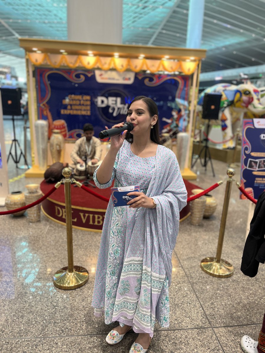MSunilBishnoi's tweet image. Engaging voices &amp;amp; lively anchoring at @delhiairport 🎤✨ Keeping the energy high and journeys brighter at Terminal 1.
#Delvibes #DelhiAirport #Terminal1
&quot;चुनाव आयोग&quot; #FakeBhaskar