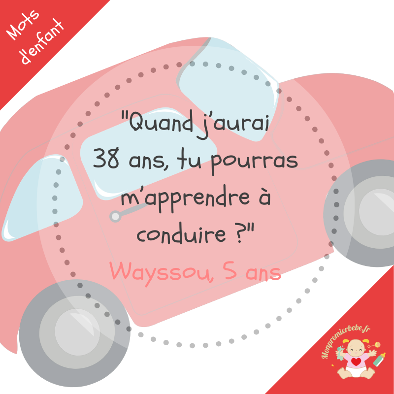 monpremierbebe's tweet photo. 💖[Mots d'enfant] 💖
Et maman sera ta passagère😀 
#bebe #premierbebe #maman #amour #humour https://t.co/oC6BtuG1JK