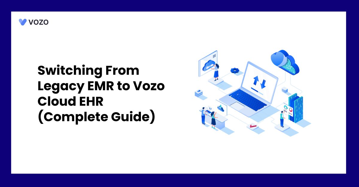 vozo_ehr's tweet image. Legacy EMRs drain time, money &amp;amp; efficiency. With Vozo Cloud EHR, practices cut IT costs, ensure HIPAA security &amp;amp; deliver better patient care. Smarter workflows, seamless access - anytime, anywhere.

vozohealth.com/blog/switching…

#cloudehr #legacyemr #ehrmigration #healthtech