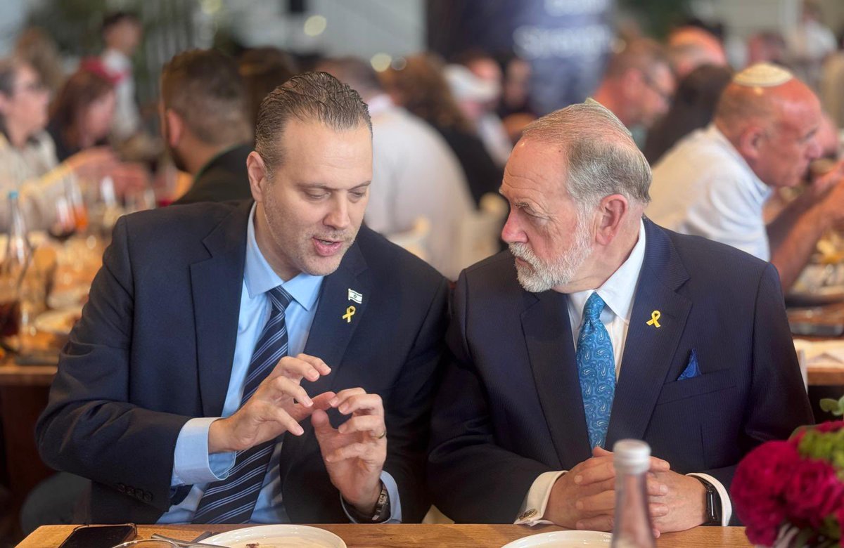Thank you, my dear friend, Ambassador Huckabee!

Today I had the honor to take part in the conference “Fifty States, One Israel,” where I met with 250 legislators from across the United States, most of whom will become the next generation of American senators and members of