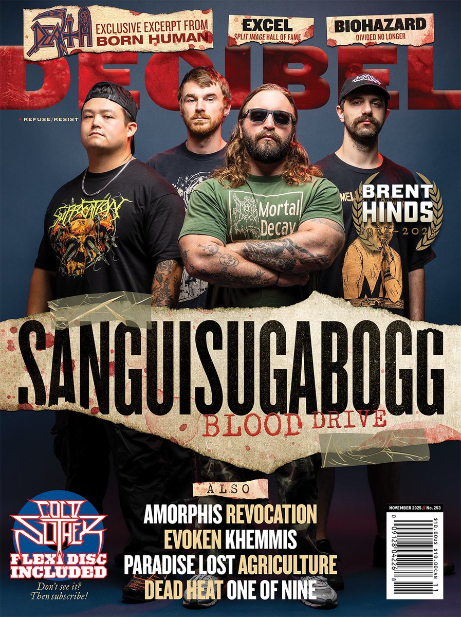 Decibel Magazine (@dbmagazine) on Twitter photo .<a href="/sanguisugabogg/">Sanguisugabogg</a> dominates the cover of Decibel’s November issue! Read the seven-page story on the making of Sanguisugabogg’s devastating new LP ‘Hideous Aftermath’ & their rise from the Ohio underground to the forefront of the U.S. death metal scene.
➡️ tinyurl.com/decibel253 .<a href="/sanguisugabogg/">Sanguisugabogg</a> dominates the cover of Decibel’s November issue! Read the seven-page story on the making of Sanguisugabogg’s devastating new LP ‘Hideous Aftermath’ & their rise from the Ohio underground to the forefront of the U.S. death metal scene.
➡️ tinyurl.com/decibel253