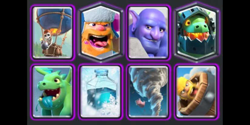 hello I’m a clash royale player from Israel and this is my deck