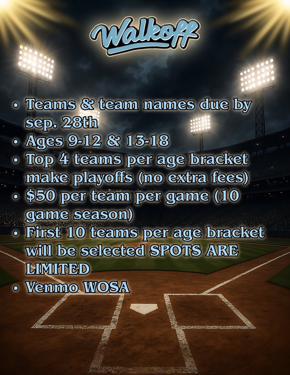 WOSAColumbus's tweet photo. Looking to keep your hitting skills sharp? WalkOff is providing its very own HitTrax Hitting league. Register now for a chance to win some cool prizes and fame! 

Link to register your team: https://t.co/CpF3EGGyLg 

DM me for any questions or assistance in registering https://t.co/YFWeN14U7K
