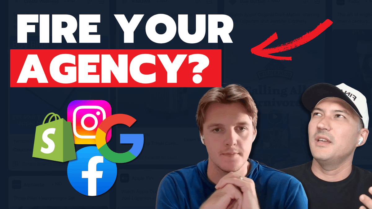 thejacobpaduch's tweet photo. Should you fire your current agency and finance team? 

Our new episode of the Ecom Scaling Show just dropped and this was a good one.

Full episode available here: https://t.co/pFa7PAV1fv https://t.co/10qIRrXzwJ