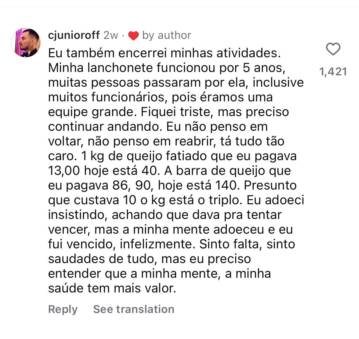 ocafelibertario's tweet image. Uma hamburgueria famosa de Ponta Grossa (PR) fechou depois de 6 anos.
O dono da hamburgueria venceu o câncer enquanto fazia o que ama, gerou empregos e renda.
Aí fui ver esse outro relato nos comentários e fiquei mais triste ainda.
É cada vez mais difícil empreender no Brasil.