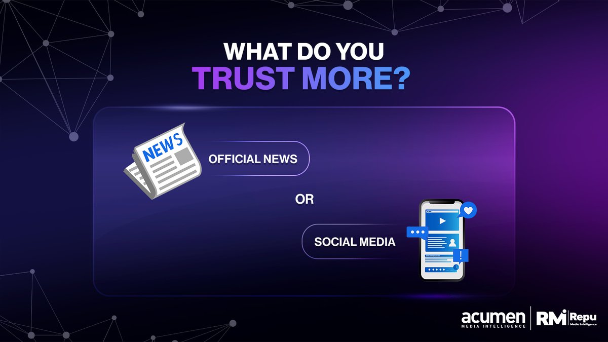 repu_media's tweet photo. Official news or social media chatter - which shapes your view? With Acumen, you don’t have to choose. We capture both, in real time, across every platform & language, so leaders see the whole truth.
Be Acumen-driven ⚡
#acumen #RepuMediaIntelligence https://t.co/XkuBAykhga
