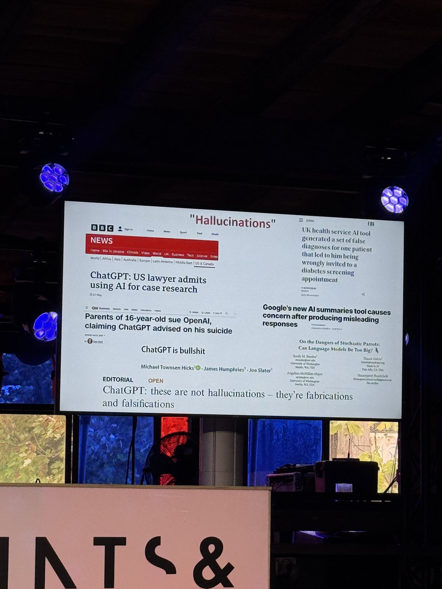 OliversFlow's tweet image. At an event where they talk about AI hallucinations…. Even more why we need EQ+ like we are building with @KAIKOEQ 

I’m working currently on the video to show everyone what we have been working on and how this could be the next solution.
