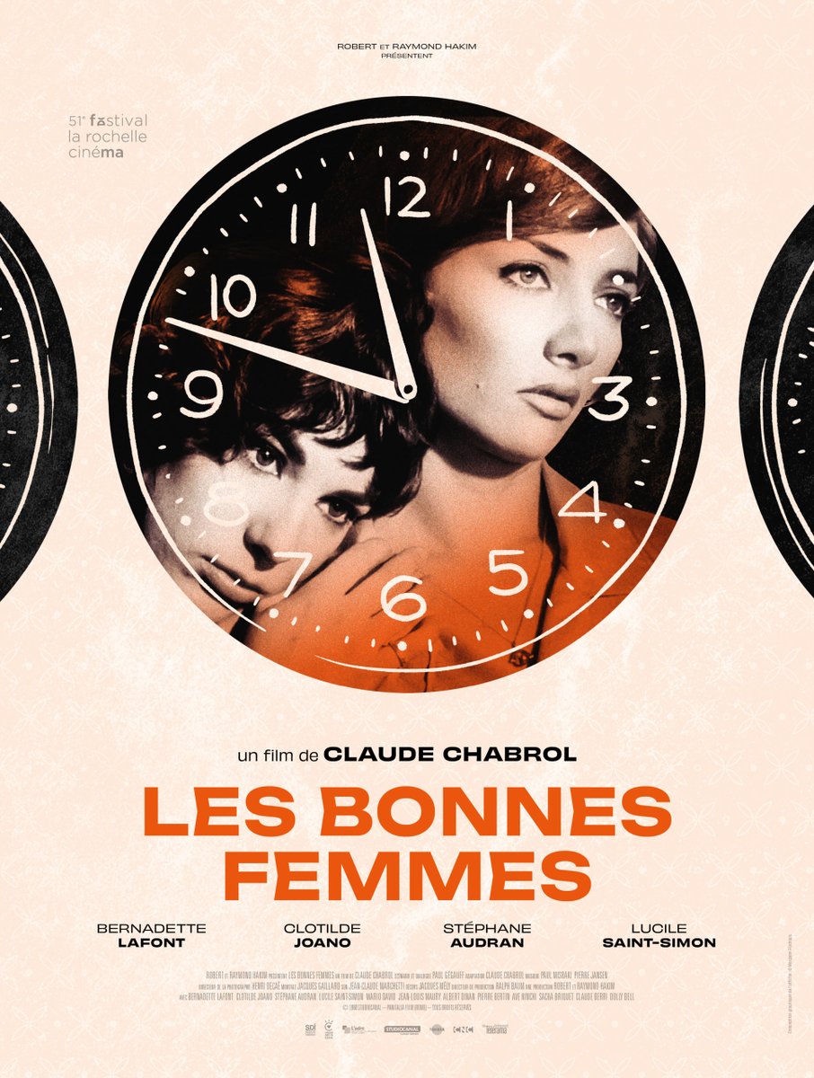 📆 21/09· 10h30

Le troisième dimanche du Ciné-Club Chabrol s'approche et c'est rien de moins que "la santé morale de la France qui est en jeu avec ces bonnes femmes". (citation de Claude Chabrol)

réservation : urls.fr/3ovTE1

suivez-nous ici : cinemalouxor.bsky.social