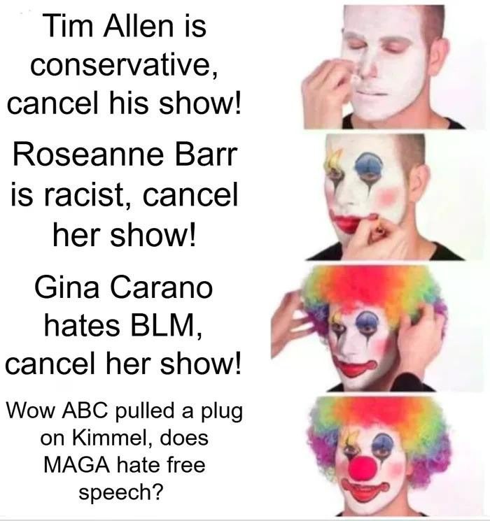 <a href="/greggutfeld/">GregGutfeld</a> We need a montage of cancellations: