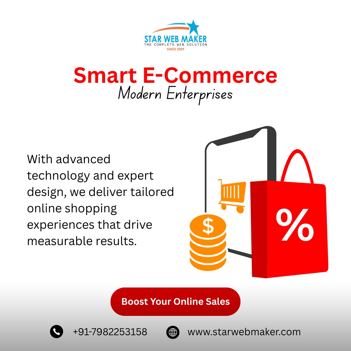 StarWebMaker2's tweet image. Take your business beyond boundaries with Star Web Maker – your partner in building smart eCommerce solutions for modern enterprises. 
starwebmaker.com/E-Commerce.html
#ecommercewebsite #ecommercewebsitedevelopment #ecommercewebsites #ecommercewebsitedesigner #ecommercewebsitebuilder
