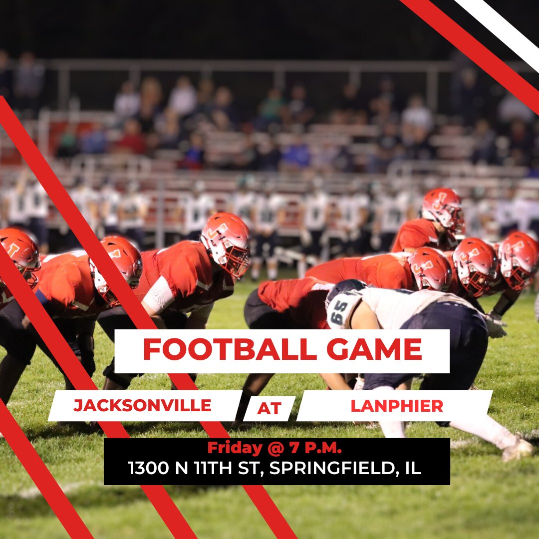 🚨 ITS GAMEDAY!!!! 
🆚Lanphier High School 
⌛️ @ 7pm
🏟️ Memorial Stadium