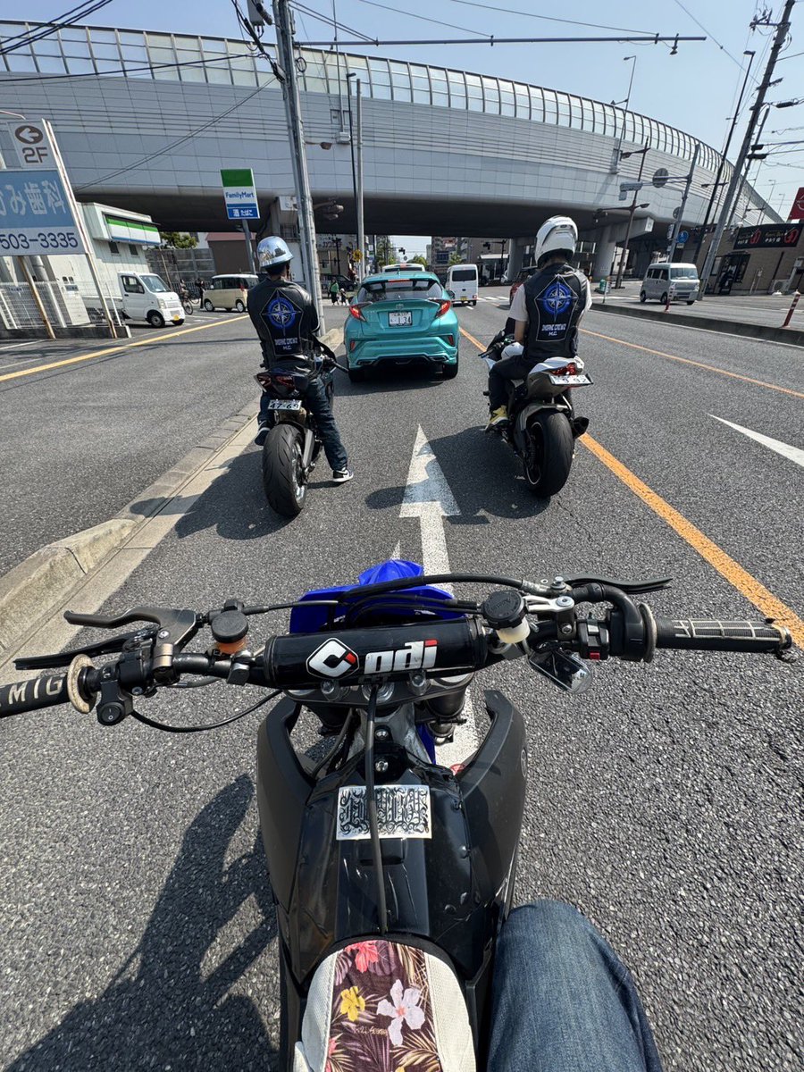 バイクに乗りたいが元気は無い