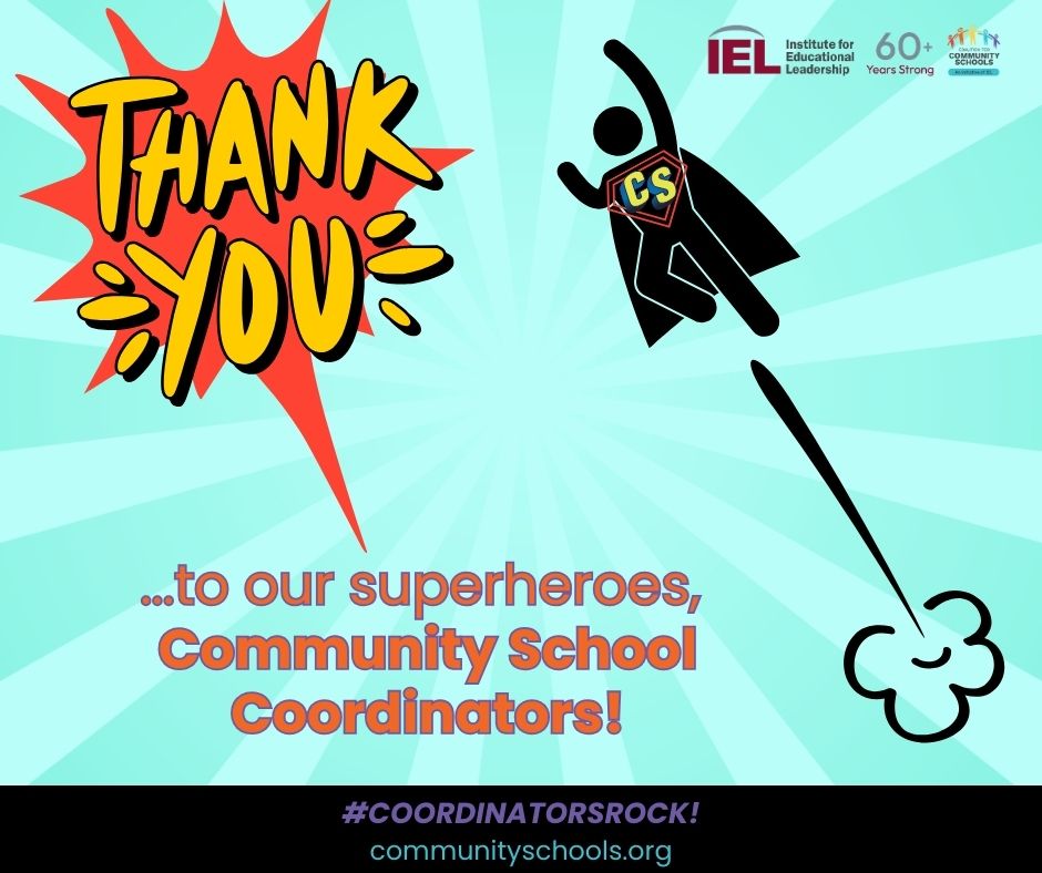 #CommunitySchools are a great investment. When school and community resources are organized around student success, they are more efficient and effective at boosting educational outcomes  - and Coordinators play a key role. #CoordinatorsRock