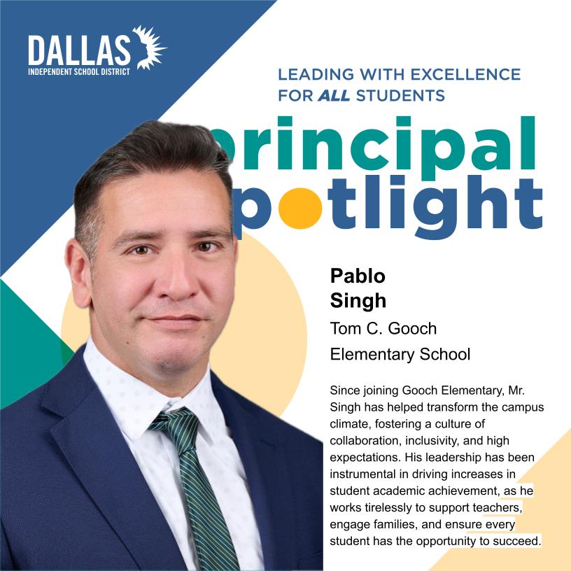 During his college years at the University of Dallas, Mr. Singh was a varsity rugby player.