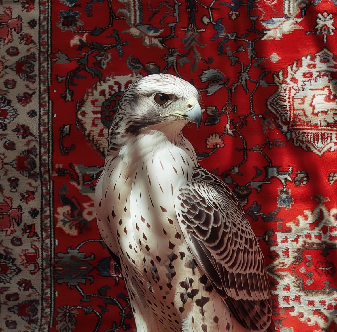 "والحُرُّ يأبَى أن يَكونَ مُقيداً 
والصَّقـرُ يأنَفُ ذِلَّةَ الخِرفانِ!"