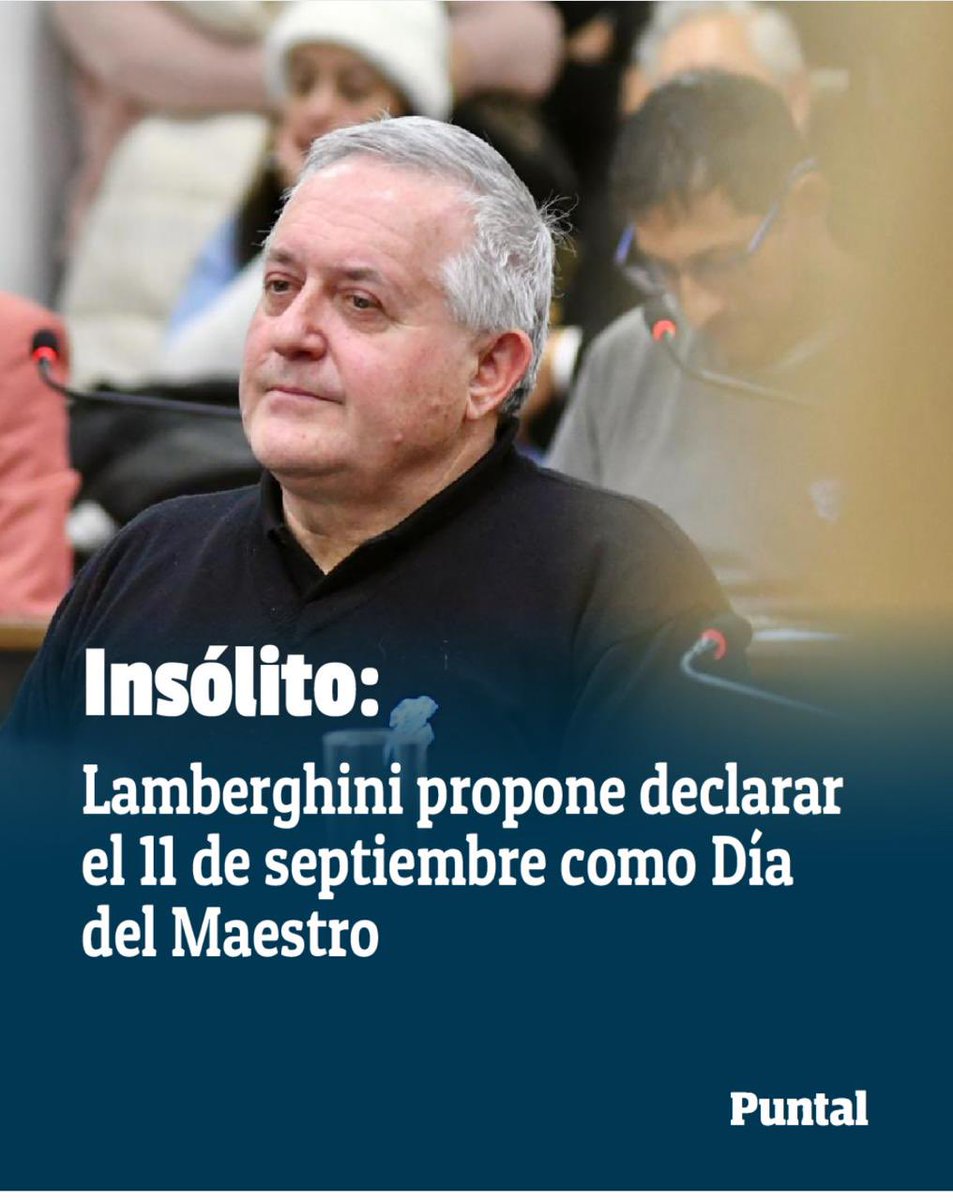 🤦‍♂️ El concejal libertario que se opone al financiamiento educativo ahora presenta un proyecto sobre algo que ya existe: declarar el 11/9 como Día del Maestro.

¿No mira lo que firma?
¿Sus asesores saben dónde viven?

Eso sí: Para hacer Campaña Sucia eran VIVOS!!! 
<a href="/JMilei/">Javier Milei</a>