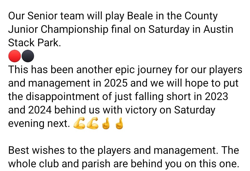 Tarbert GAA Club tweet media