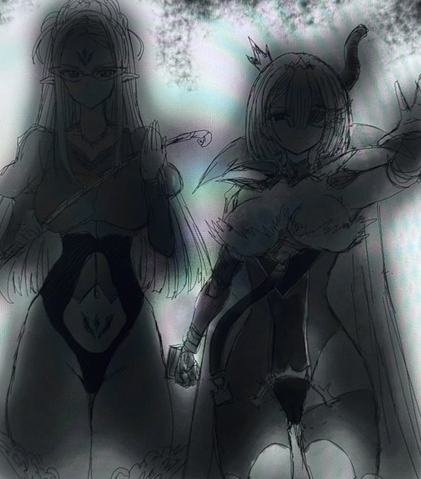 遂に、『ヒロインのママさん達』が娘達の為に台頭する?😈🖋️

夜縛エクストラより、今後の予告…!
主人公サイドのヒロイン達が次々と倒されてゆく中、娘達を助ける為、遂に彼女達の母親が動く? 