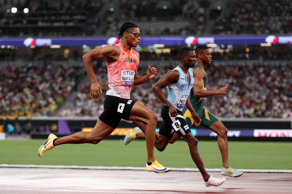 ちゃ】東京2025世界陸上 ジャケットL 東京2025世界陸上 meets ASICS