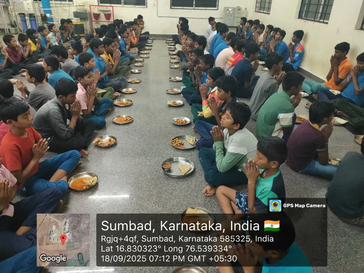 Dinner  #SocialAudit_SWDMeals #SocialWelfare_Karnataka