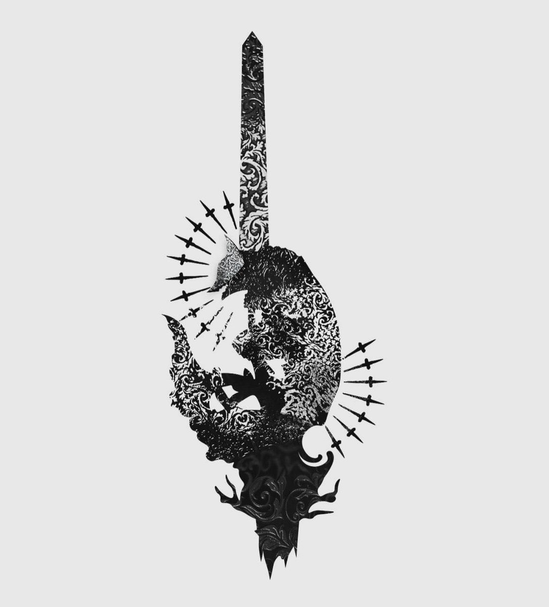 Issam1D's tweet image. Guts Logotype