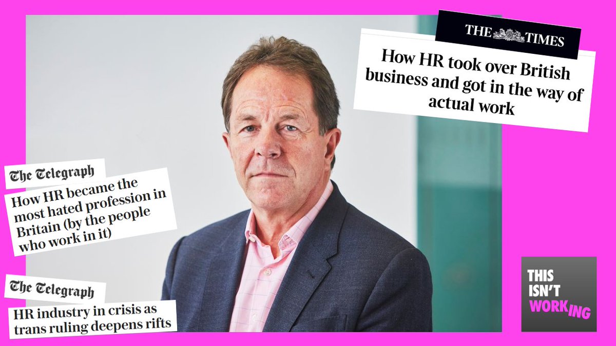IsntWorkingPod's tweet image. NEW: Who's to blame for the collapse in standards across HR? Our host Tanya de Grunwald just called for Peter Cheese, CEO of the @CIPD, to give up his £300k salary and resign 🧵
@Cheese_Peter @hrmagazine @personneltoday @PeopleMgt