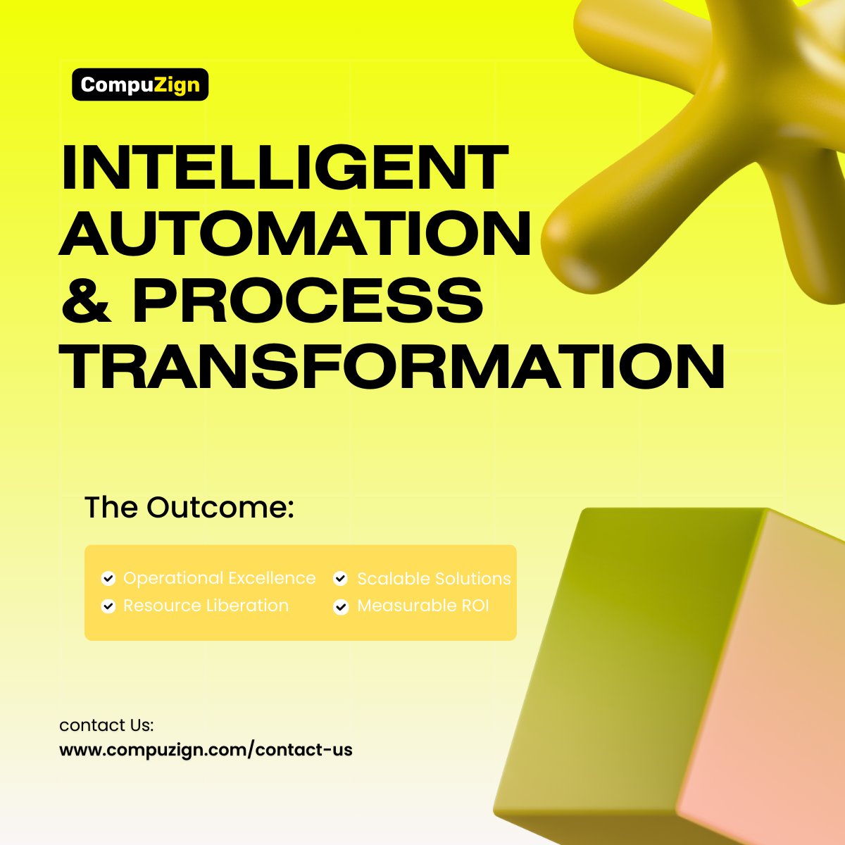 CompuZign's tweet image. Revolutionize workflows with Intelligent Automation &amp;amp; Process Transformation 🚀

✔️ RPA Solutions
✔️ Process Optimization
✔️ API Integration

Drive operational excellence, free resources for strategic work &amp;amp; achieve measurable ROI.

👉 Contact us: compuzign.com/contact-us