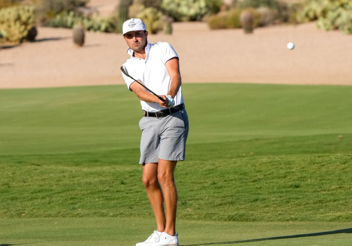 Former Buckeye Jeg Coughlin III will compete in the 36-hole final of the US Mid-Amateur Championship today. Winner earns a spot in the US Open as well as the Masters #GoBucks 

📸: USGA