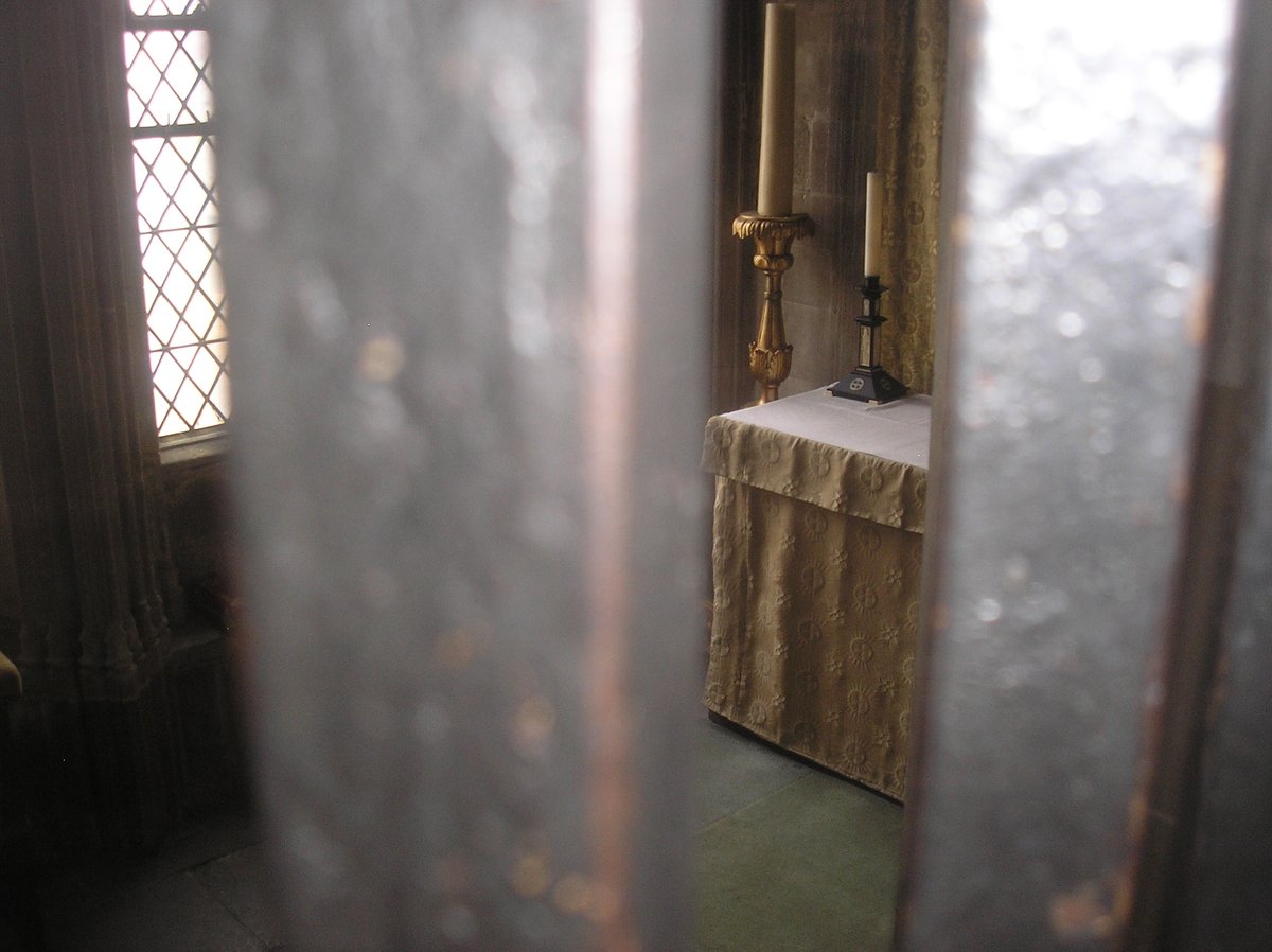 Interesting tour of The Hidden Chapels of Canterbury Cathedral this morning - a chance to see some of the spaces not usually accessible to the public