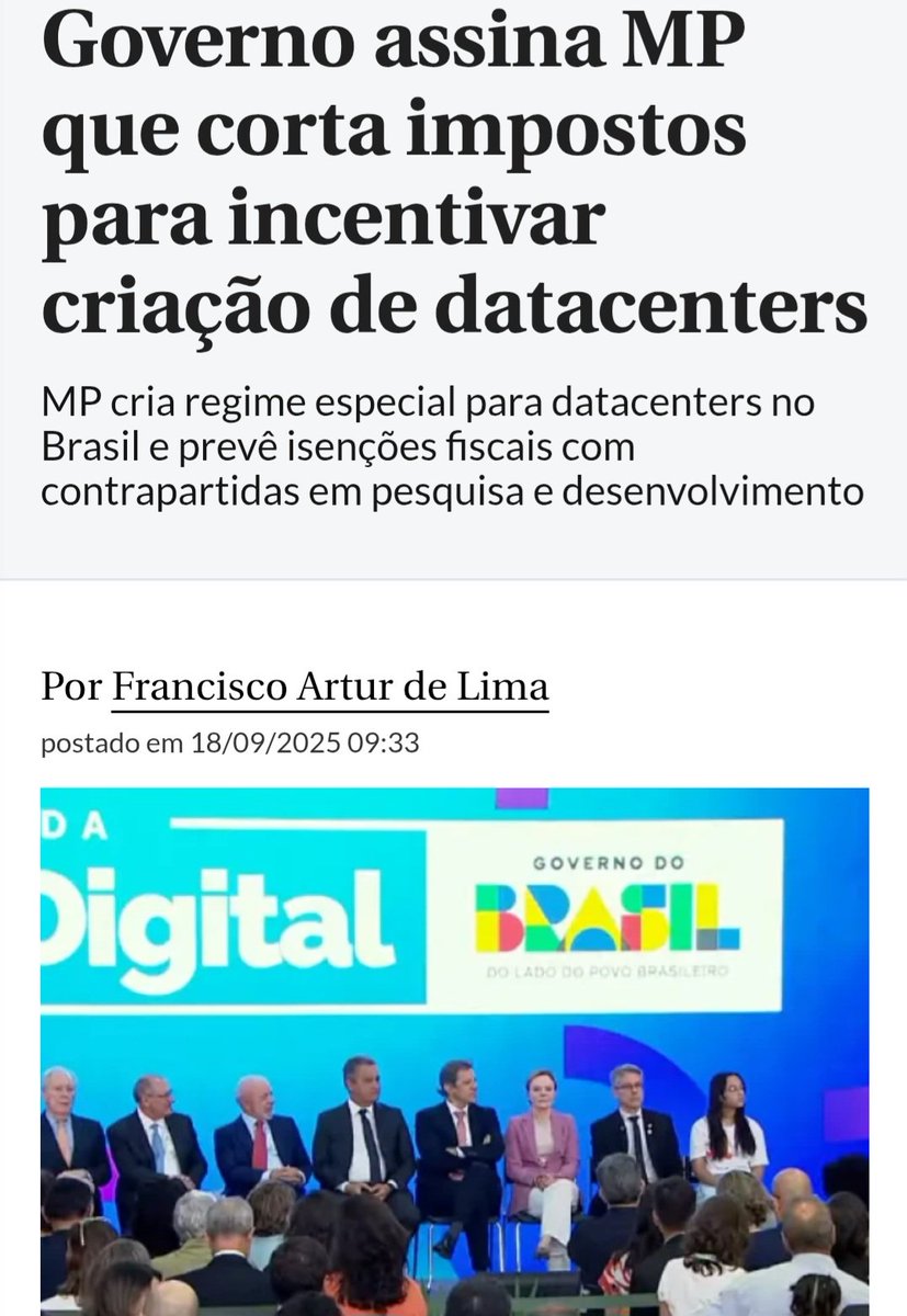 Política Nacional de Datacenter (PNDC)

Com esse programa, da Missão 4 da Nova Indústria Brasil (NIB), promovemos um processo de incentivos para a atração de investimentos em Datacenter no Brasil.

Mas não só isso, com as contrapartidas exigidas no programa, fortalecemos a