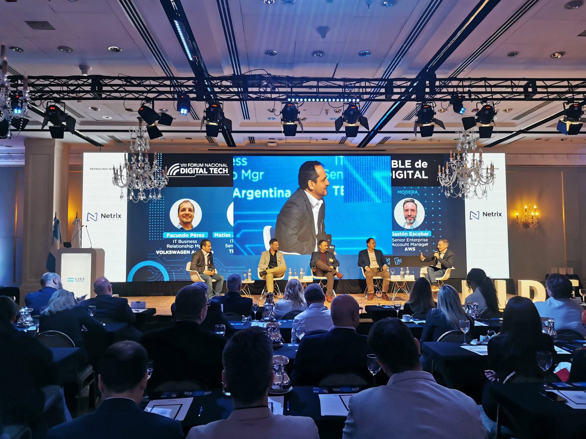En el VIII Forum Nacional Digital Tech de <a href="/lideargentina/">LIDE Argentina</a> donde se habla de desafios tecnológicos actuales y futuro