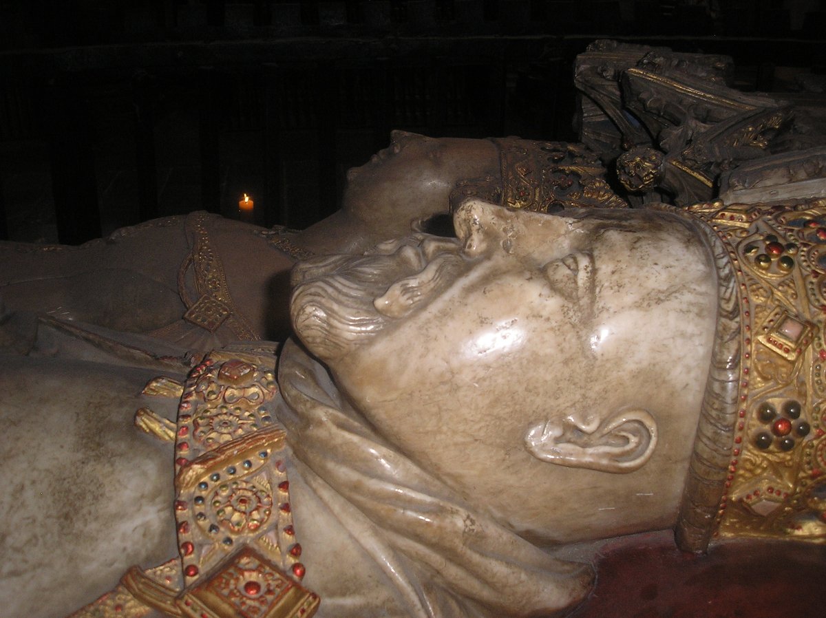 Up close and personal with King Henry IV and his wife in Canterbury Cathedral