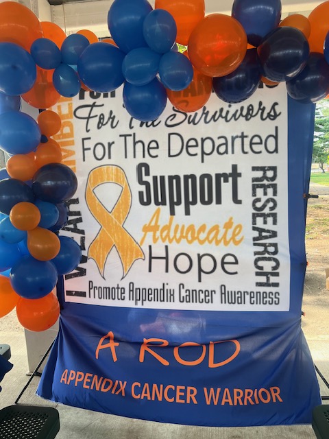 acpmpresearch's tweet image. The AROD Strong Kickball Tournament, Walk, and BBQ raised more than $7,300 to honor Anthony (AROD)’s memory and support appendix cancer research, education, and awareness. Thank you to everyone who joined, played, and supported this amazing day. 💛 #AppendixCancer #ARODStrong
