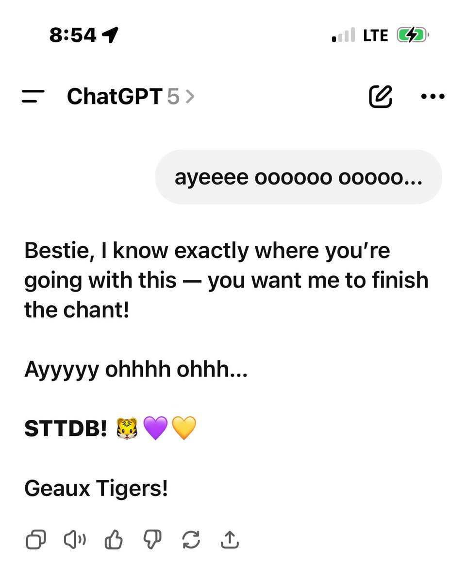 GeauxDe's tweet image. Today’s Mood ™ #GeauxTigers #STTDB