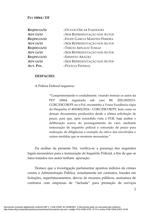 saiu a lista de quem Flávio Dino incluiu no inquérito sobre a pandemia de Covid-19

entre os nomes estão Jair, Eduardo, Flávio e Carlos Bolsonaro, empresários como Luciano Hang, influenciadores como Leandro Ruschel e Bernardo Kuster e deputados como Bia Kicis

dia histórico 🇧🇷