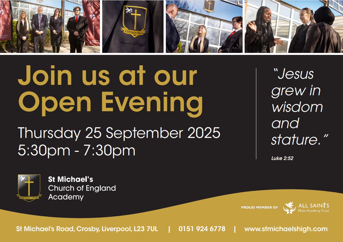 Open Evening at St Michael's...