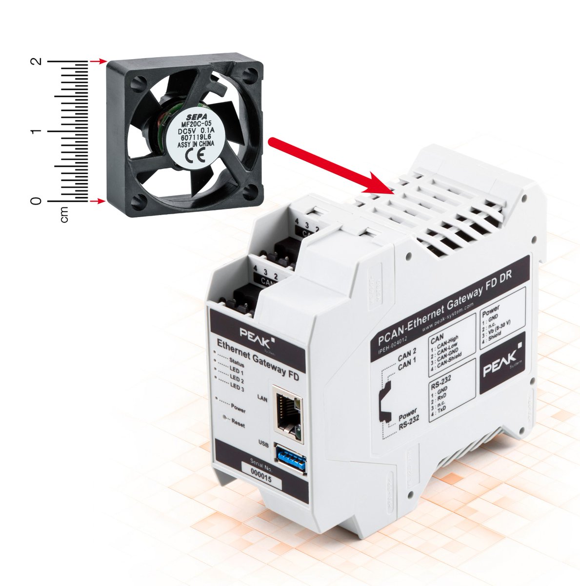 SEPAEUROPE's tweet image. Small but powerful: because of axial fan MF20C, there is no overheating in the PCAN-Ethernet Gateway. sepa-europe.com/en/2022/09/28/…
#electronicscooling #cooling #embeddedsystem #thermalmanagement #electronics