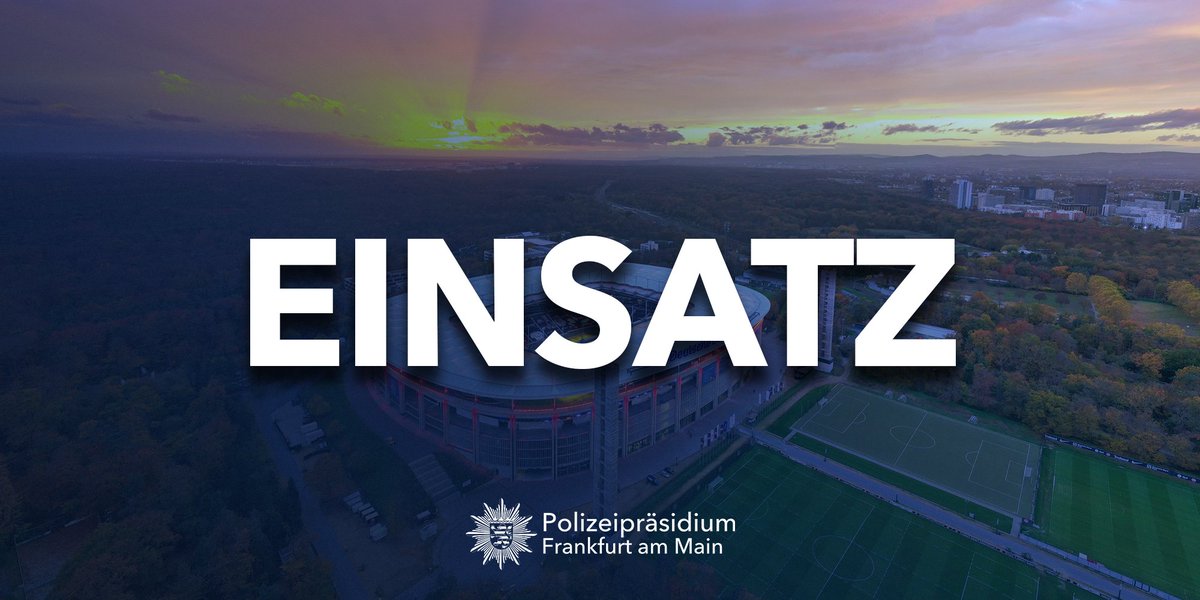 🇩🇪 #EintrachtFrankfurt ⚽ #Galatasaray 🇹🇷

Heute startet die UEFA Champions League Saison im Deutsche Bank Park. Wir begrüßen alle Heim- und Gastfans und wünschen einen guten Start in die Saison.

Eure Sicherheit hat oberste Priorität. Unsere Kolleginnen und Kollegen sind deshalb