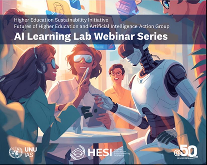 SustDev's tweet image. From identifying at-risk students to predicting staff turnover, #AI is reshaping universities.

Don’t miss the AI Learning Lab Webinar! 🎓🤖

🗓️ 26 Sept 2025 | 11:00–12:30 UTC 
🔗 Register: unu-edu.zoom.us/meeting/regist…