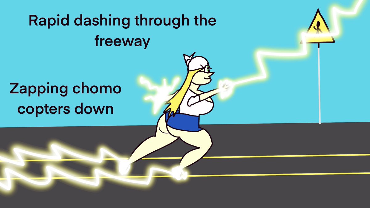 Rndmxx3's tweet photo. Dashing women #art #icedash #firedash #lightning enjoy π https://t.co/yCa0zmbzKZ