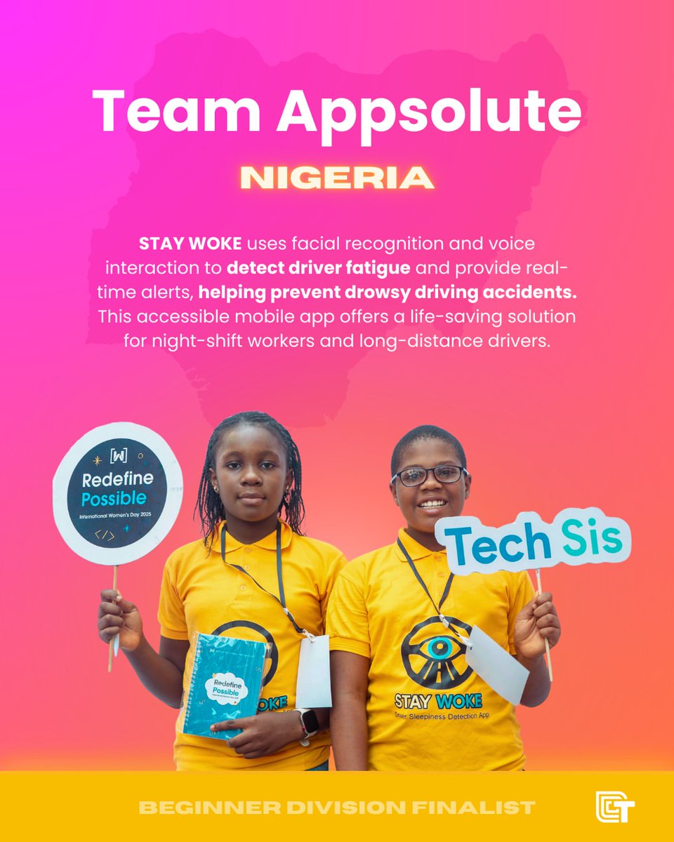 codeambassadors's tweet image. Let&apos;s talk about our Port Harcourt girls! 
Team Appsolute and Team cold Belles built solutions for world problems. The grit, the brain power, the PH spirit🔥
We are so proud of our girls.🧡
Thanks to @technovation.
#CodeAmbassadors #TechnovationNG #WorldSummit2025