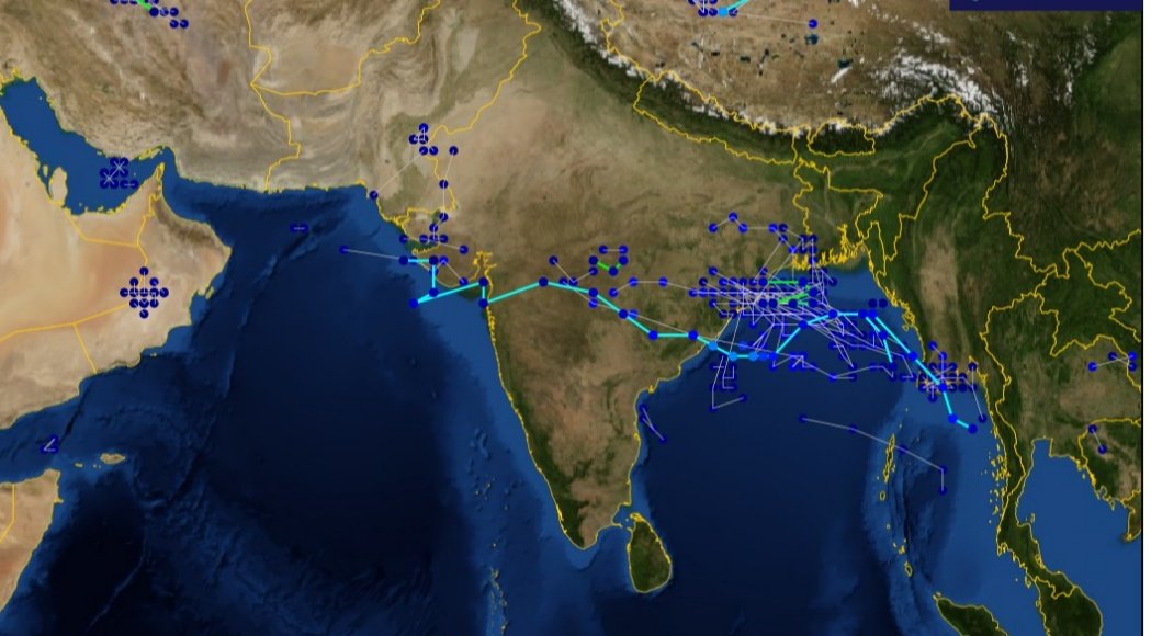 Check  ✅ 

Please Check Images !

Upcoming LPA Track ✔️

September 23/25  - October 4

🌀A typhoon in the West Pacific is likely to emerge over the Bay of Bengal and may intensify into a deep depression or cyclone. 🌀

(Pic 2) ECMWF Ensembles 

ECMWF models Predict LPA will hit