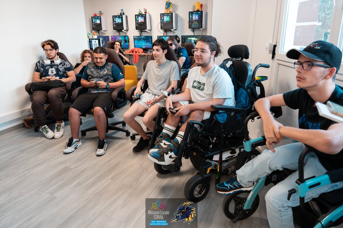 mlcorail's tweet photo. 🎮 Un tournoi Mario Kart à la GHINS d'Hyères : rires, fair-play et inclusion au rendez-vous ! Merci aux jeunes, aux équipes et à nos partenaires pour ce bel après-midi de partage. 🙌

#JeuVidéo #MarioKart #Insertion #Inclusion #GHINS #Hyères https://t.co/1ryOD4Bggc