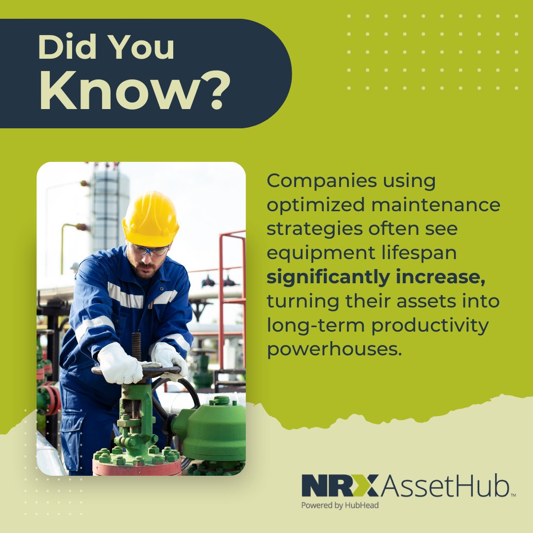 DataSeerDigital's tweet image. Did you know? Companies that optimize maintenance strategies can significantly extend equipment lifespan, transforming assets into long-term productivity powerhouses. #FactOfTheWeek #DataSeer
