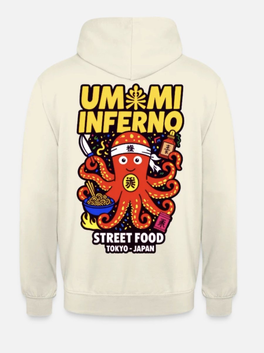 waildots's tweet photo. ストリートフードの熱気をまとう🔥 東京の味をデザインした Umami Inferno プレミアムTシャツ。フーディーにもシティ派にもおすすめ✨ 今すぐ👉 https://t.co/6UbRjAGPOh #東京ファッション #ストリートウェア #フーディー #Tシャツ https://t.co/W3VhzDkds9