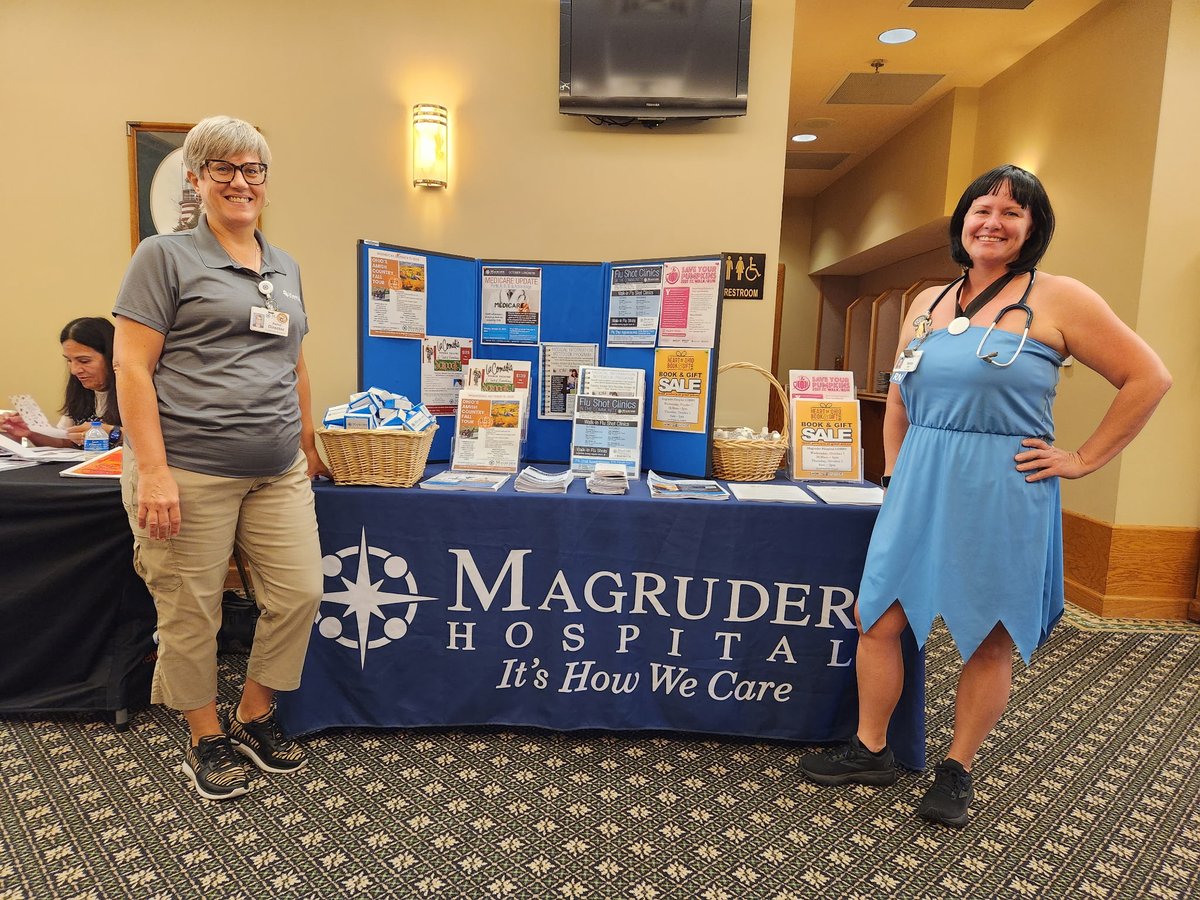 Magruder had a yabba-dabba-do time at Senior Day on Wednesday! The turn out was fantastic, the Flintstones theme was a hoot, the food and vendors were awesome, and Elvis was great!  And a big congratulations goes out to the Hall of Fame Winners. #improvinglivestogether