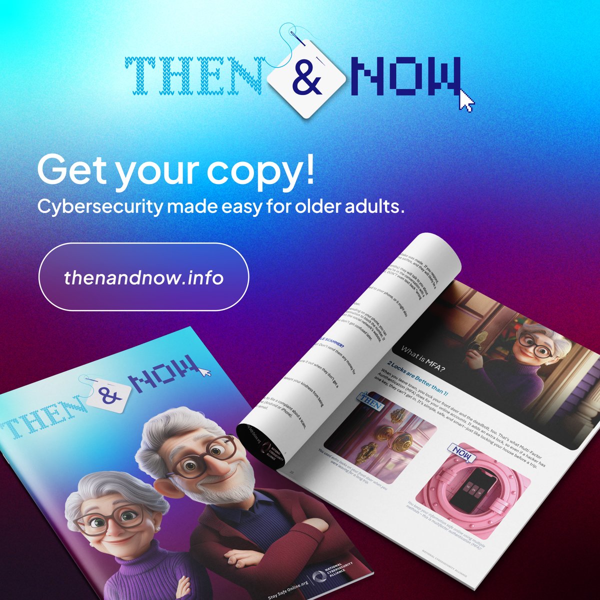 Save your memory for your grandkids birthdays. Use a password manager and let it remember your passwords for you. Find more cybersecurity tips in our Then &amp; Now workbook: hubs.la/Q03H_VLN0