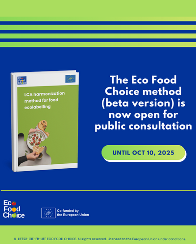 LIFEProgramme's tweet photo. Make food labels greener &amp; fairer! 🍅🥦🍋

The #LIFEProject LIFE Eco Food Choice has launched its beta methodology for measuring food’s environmental impact across Europe.

🗳️Give feedback by 10 Oct: https://t.co/TvRgwVMnGZ

#EUFarm2Fork https://t.co/CBvsV973hM