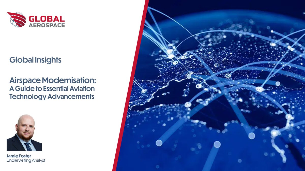 What does the future of flight look like? Global's Jamie Foster breaks it down in our latest Global Insights article—covering everything from satellite navigation to sustainable aviation and airspace reform. bit.ly/4gs5lvL

#AviationInsurance #AirspaceModernisation